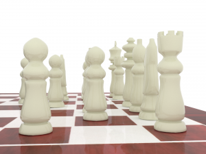 Chessboard Model 3D