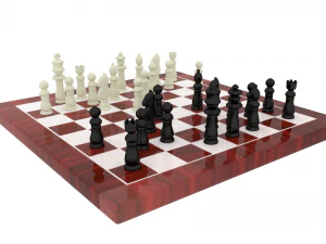 Chessboard 3D Model