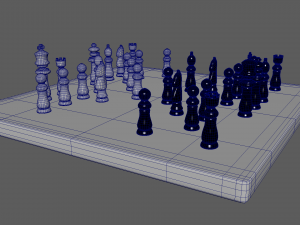 Chessboard Model 3D