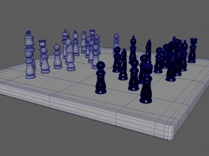 Chessboard 3D Model