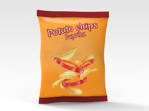 Chips Pack 3D Model