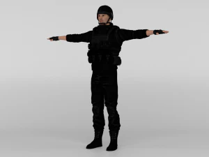 Commando Modello 3D
