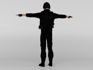 Commando Modelo 3D
