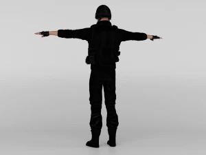 Commando Modello 3D