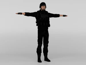 Commando Modello 3D