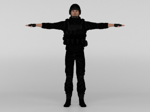 Commando Modelo 3D