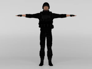 Commando Modello 3D