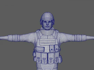 Commando Modello 3D