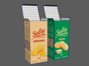 Cookies Box 3D Модель