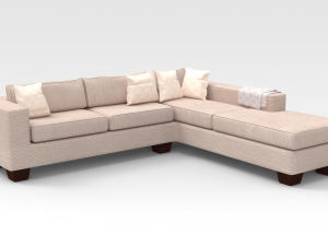 Corner Couch 3D-Modell