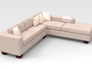 Corner Couch 3D Model