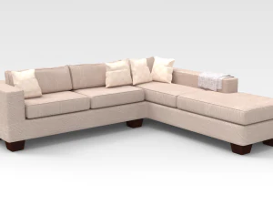Corner Couch 3D Model