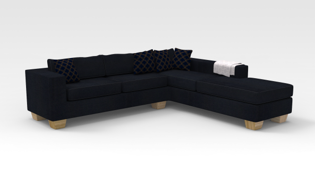 Corner Couch 3D मॉडल .c4d .max .obj .3ds .fbx .stl .blend 