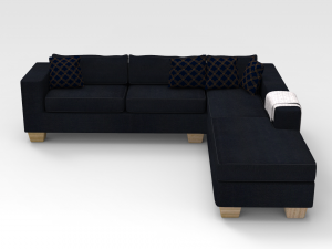 Corner Couch 3D मॉडल