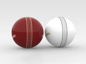 Cricket Balls 3D Model