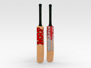 Cricket Bat 3D Model