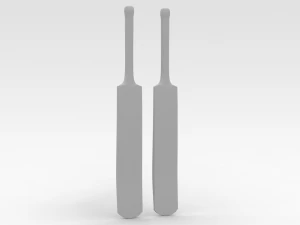 Cricket Bat 3D Model