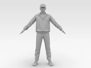 Cricket Coach 3D Model
