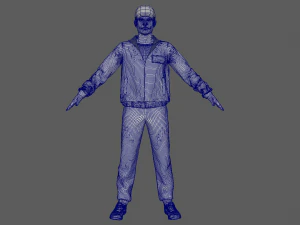 Cricket Coach 3D Model