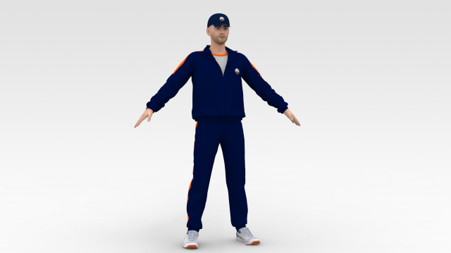 Cricket Coach Modelo 3D .c4d .max .obj .3ds .fbx .stl .blend 