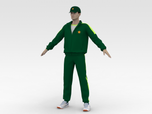 Cricket Coach 3D-Modell