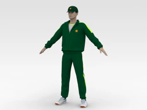 Cricket Coach 3D Model