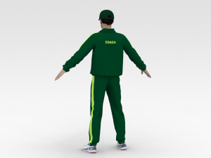 Cricket Coach 3D-Modell