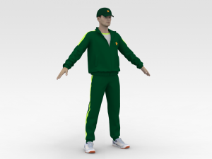 Cricket Coach 3D-Modell