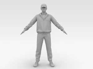 Cricket Coach 3D Model