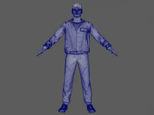 Cricket Coach 3D Model
