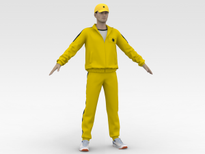 Cricket Coach 3D Model