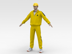 Cricket Coach 3D Model