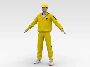 Cricket Coach 3D Model