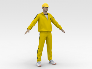 Cricket Coach 3D Model