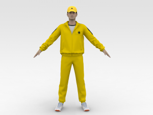 Cricket Coach 3D Model