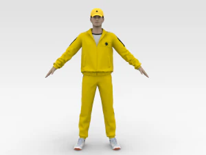 Cricket Coach 3D Model