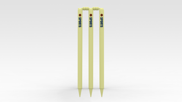 Cricket Wickets 3Dモデル .c4d .max .obj .3ds .fbx .stl .blend 