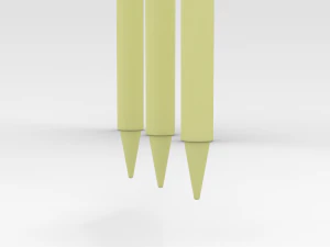 Cricket Wickets 3D Model