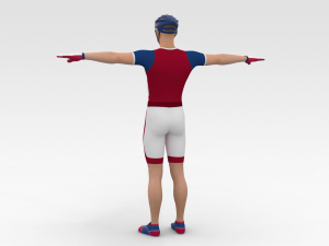 Cyclist 3D मॉडल