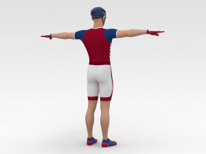 Cyclist 3D मॉडल