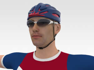 Cyclist 3D मॉडल