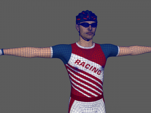 Cyclist 3D मॉडल