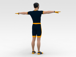 Cyclist Modelo 3D