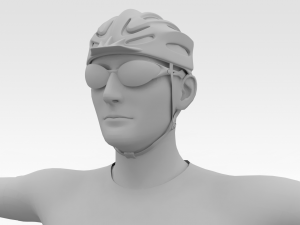 Cyclist 3D Model