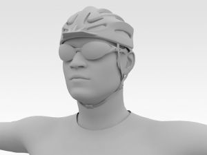 Bicyclist 3D-Modell