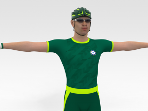 Bicyclist 3D Модель