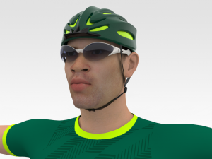 Bicyclist 3D Модель