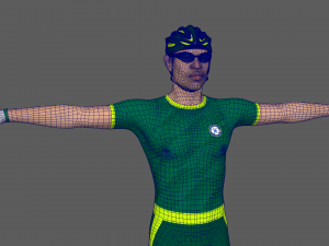 Bicyclist 3D Модель