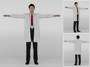 Doctor 3Dモデル