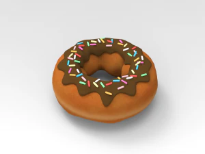 Donut 3D Model